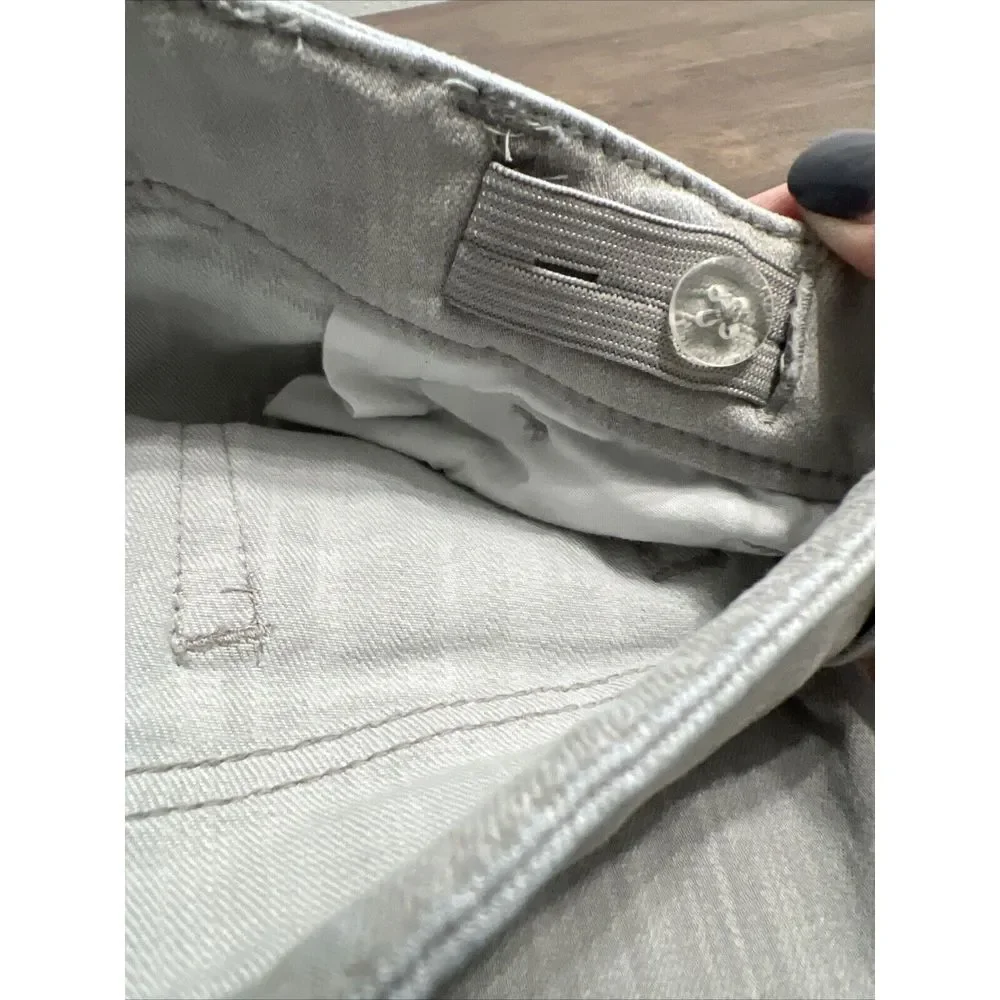 Janie & Jack Gray Denim Jeans Sz 5 Adjustable Waist Skinny - Picture 5 of 9